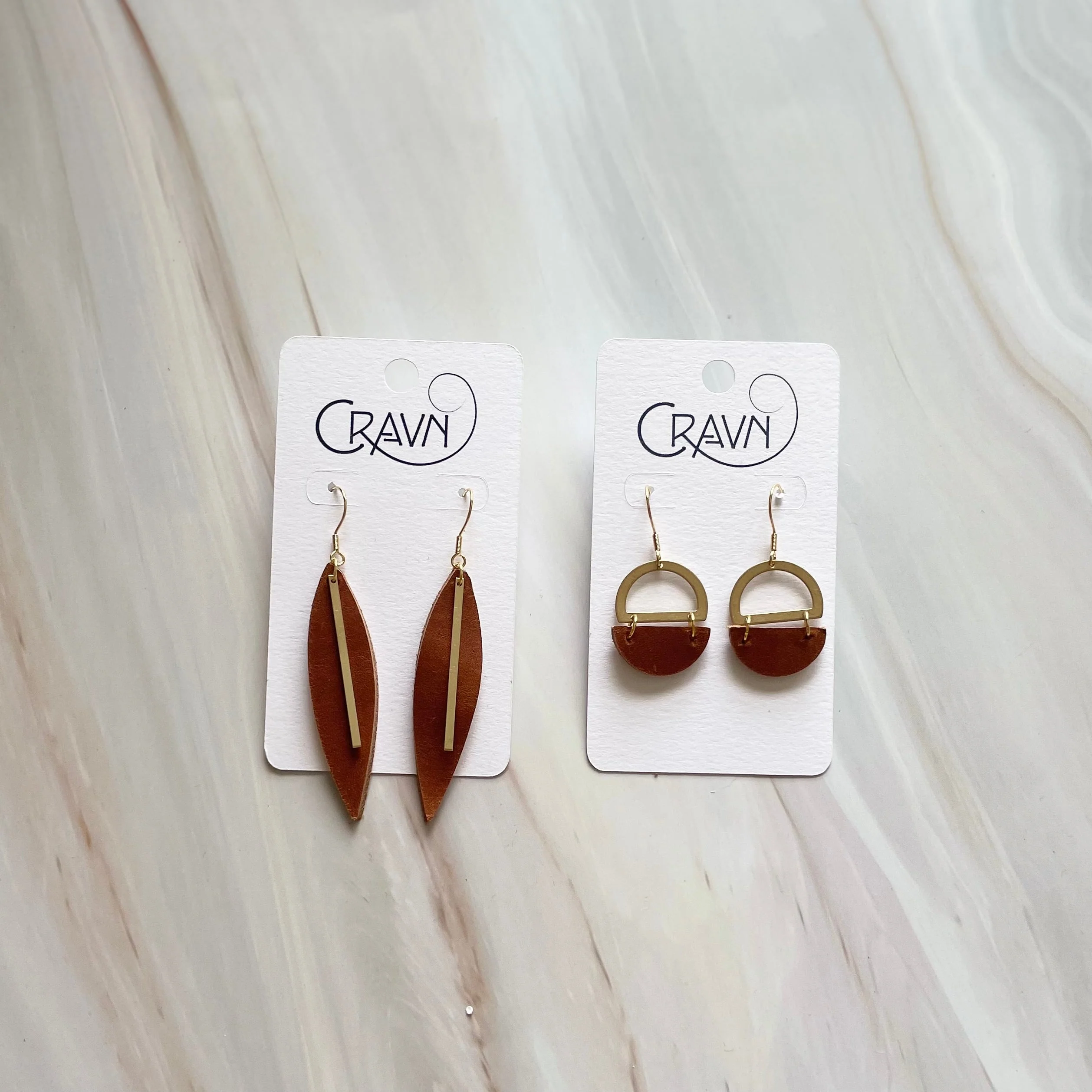 Duckfeet Box Handle Earrings - Image 4