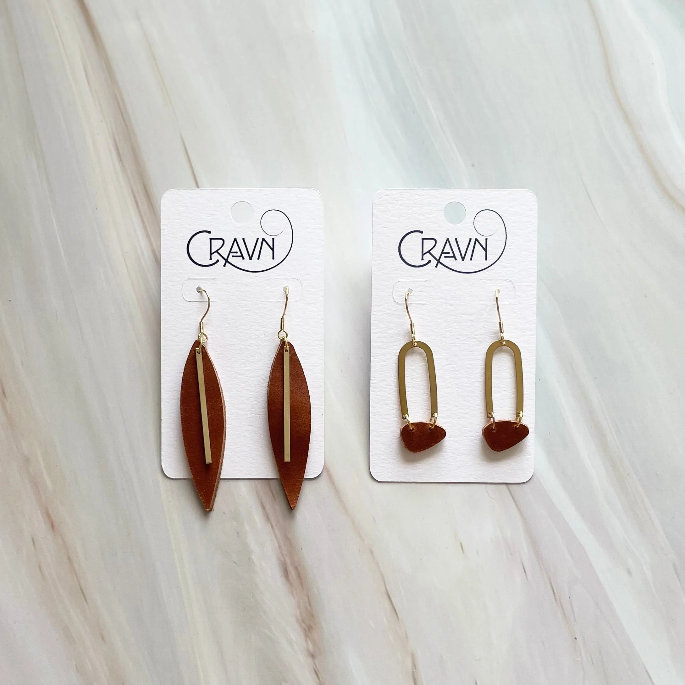 Duckfeet Box Handle Earrings - Image 5
